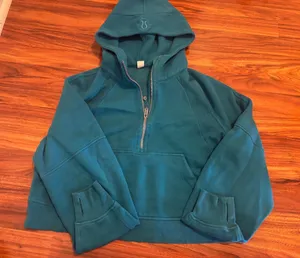 Lululemon Oversized Cropped Scuba Half-Zip thumbnail 1