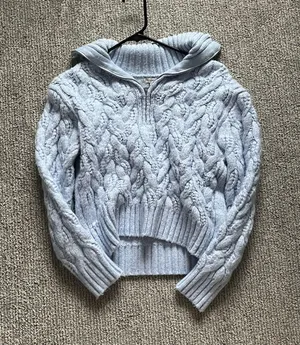 Cropped Sweater Blue thumbnail 1