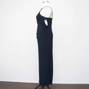 Betsy‎ & Adam. Jayleen High Neck Jeweled Back Gown. thumbnail 8