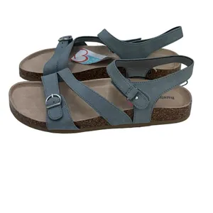 Baretraps Sandals Size 10 M Paddy Grey Hook Loop Closure Arch‎ Support NWT thumbnail 3