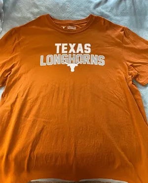 Texas Longhorns Shirt Orange Size XL thumbnail 1