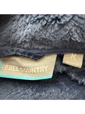 Free Country Blue Fleece Full Zip Jacket Womens Medium thumbnail 7
