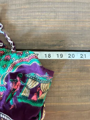 Anthropologie RAGA Boho Printed Maxi Dress | Tiered Sleeveless Slip Dress | Women's Size Small thumbnail 5