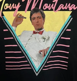 Scarface Tony Montana Movie Tshirt Size 2X thumbnail 2