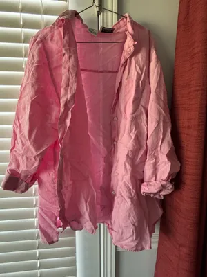 Pink button down Charlie’s court Size 2X thumbnail 1