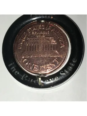 Vintage Ohio The Buckeye State Penny Keychain thumbnail 6