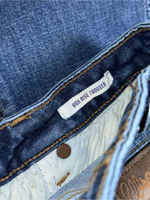 Wrangler Retro High Rise Trouser Bootcut Jeans Women’s 29x32 Stretch Denim EUC thumbnail 8