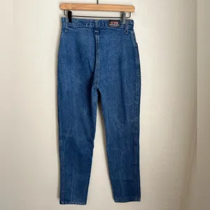 Ozark Mountain Vintage High Waisted Western Southwestern Bareback Denim Jeans thumbnail 3