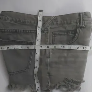 Free People Gray Golden Hippie Studded Embellished Shorts N/S Festival Cowgirl thumbnail 4