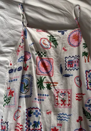 Dress White Size M thumbnail 3