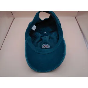 Time and‎ Tru Womens Blue Rainbow Embroidered Baseball Cap Hat NWT TT203645 OS thumbnail 4