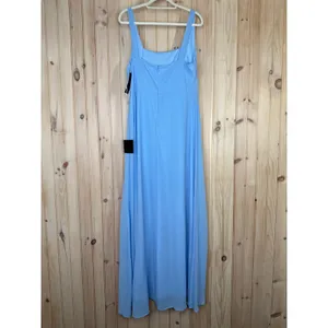 Lulus Remarkable Arrival Powder Blue Sleeveless Maxi Dress Holiday Gala Medium thumbnail 5