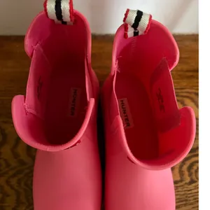 Hunter Original Chelsea Rain Boots Pink Rubber Ankle Waterproof WFS2006RMA US 5 thumbnail 5