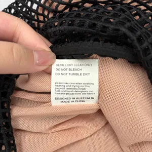ELLIATT Velosity Midi Cocktail Dress Women's XS Black Neutral Lace Mesh Evening thumbnail 10