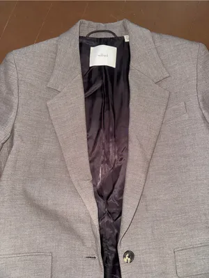 Aritzia Wilfred Grey Blazer thumbnail 2