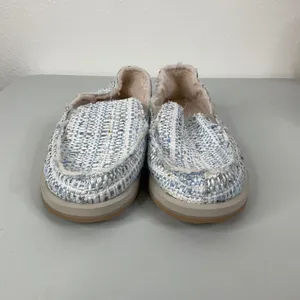 Sanuk Donna Tweed Sherpa Lined Slip On Shoes Size‎ 7 thumbnail 2