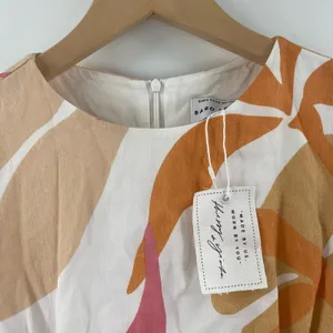 SABO SKIRT Zahlee Dress Size Extra Small Floral Sunset Cutout Crepe Mini NWT thumbnail 7