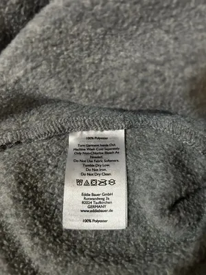 Eddie Bauer Fleece Mock Neck Snap Pullover Sweatshirt Women’s XL Gray Pockets thumbnail 8