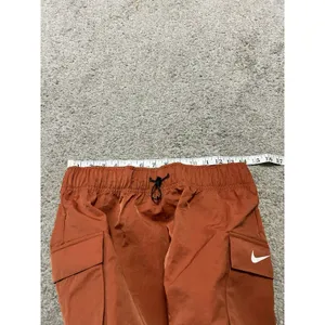 Nike Womens Loose Fit High Rise Shorts Burnt Orange‎ Small thumbnail 6