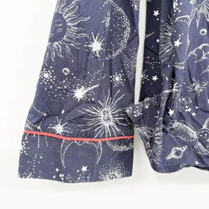 Joules Womens Celestial Sun Moon Sky Star Napwell Whimsigoth Top Navy Size M thumbnail 6