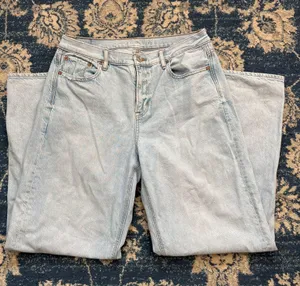 American Eagle low rise wide leg jeans thumbnail 1