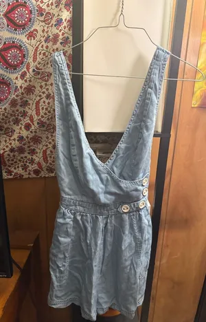 Urban Outfitters romper Small Denim Festival thumbnail 1