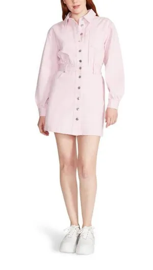 Steve Madden Pink Denim Dress thumbnail 2