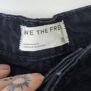 NEW Free People We The Free Doppelganger Alter Ego Wide-Leg Twisted Jeans 26 thumbnail 10
