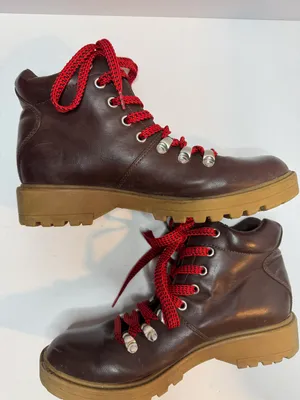 Universal Threads Karri Lace Up Hiker Boots Size 8 thumbnail 5