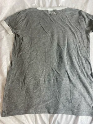 Victoria Secret PINK USA gray Tshirt thumbnail 8