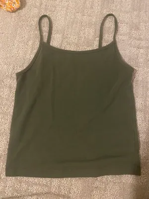 Wild Fable Army Green  Tank Top thumbnail 1