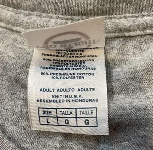 Christmas begins with Christ grey T-shirt size L thumbnail 3