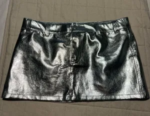 Silver mini skirt  thumbnail 3
