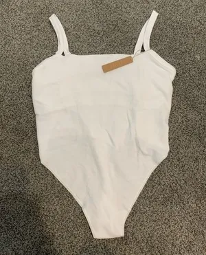 Skims Terry Cloth Bodysuit thumbnail 1