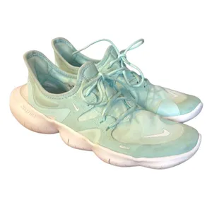 Nike Free run 5 turquoise running sneakers 9 thumbnail 2