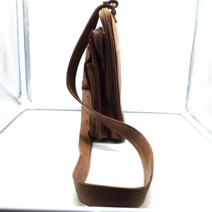 FOSSIL genuine brown leather crossbody bag ZB 8944 thumbnail 4