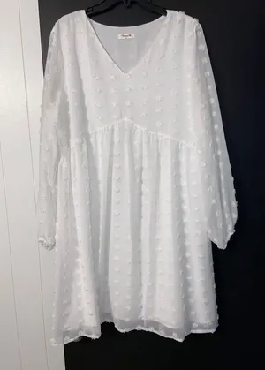 Amazon White Dress thumbnail 1