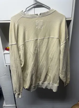 Aerie Sweatshirt Crewneck Small Distressed thumbnail 1