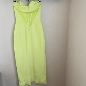 House‎ of CB Lucila Neon Strapless Corset Midi Dress Size XS NWOT thumbnail 5