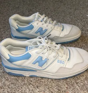 New Balance 550 Sneakers White University Blue thumbnail 1