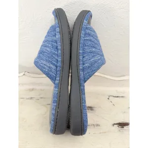 Isotoner‎ Women's Slide Slippers Blue Memory Foam House Shoes 9.5–10 thumbnail 2