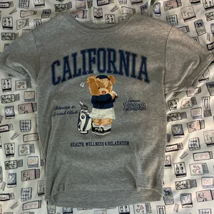 A cute tight tee Gray thumbnail 1