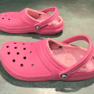 Crocs Pink Matching Fleece Lined Women 11 thumbnail 3