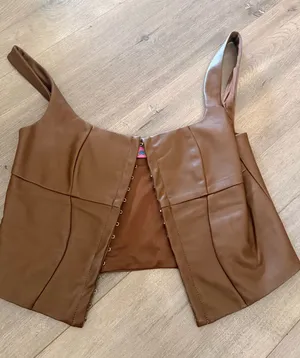 Edikted Top Corset Brown thumbnail 1