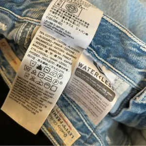 Levi’s High Loose Premium Wide‎ Leg Cargo Utility Style Zipper Pocket Jeans 23 thumbnail 8