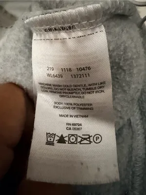 Columbia Light Gray Full-Zip Teddy Fleece Jacket thumbnail 3