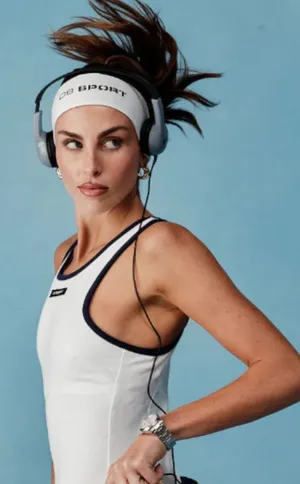 Dairy Boy White Headband  thumbnail 1