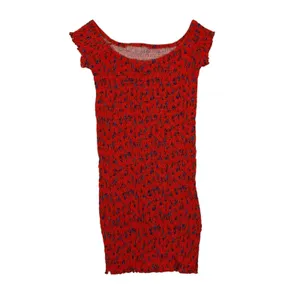 Topshop Dress 2 Red Stretch Bodycon Short Sleeve Club Cocktail Sexy thumbnail 4