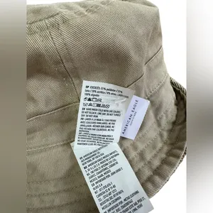 American Eagle Reversible Plaid Bucket‎ Hat One Size Neutral Check Hat thumbnail 6