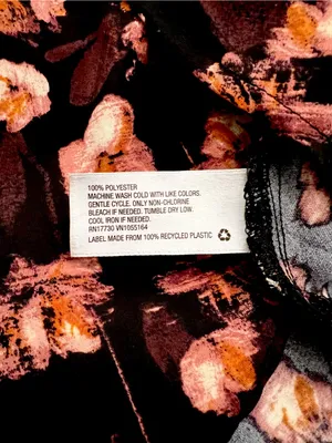 NWT Target A New Day Black Floral Print Midi Slip Dress Size M thumbnail 6